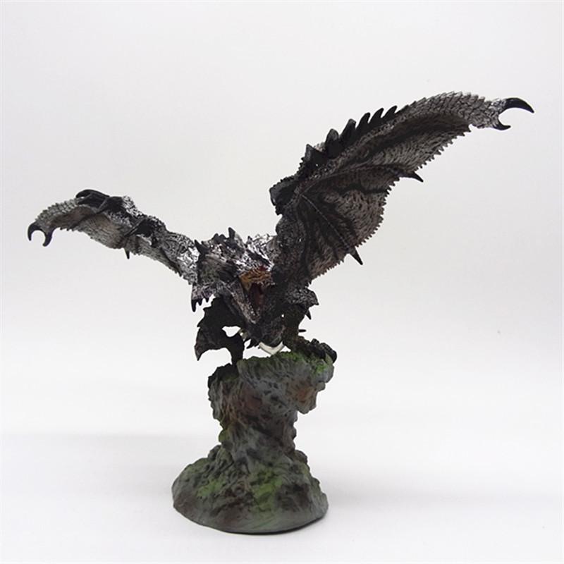 24cm Monster Hunter World Figure Rathalos Action Figurine Statue Model Desktop Collection Ornaments Doll Toys For Children Gifts