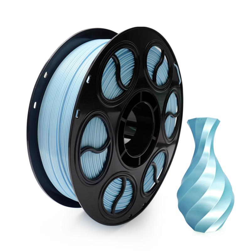 3D Printing Filament Factory Multi-Color 1.75mm 1KG PLA Silk 3D Printer Filament Plastic Rod 0.03mm Tolerance Compatible Custom