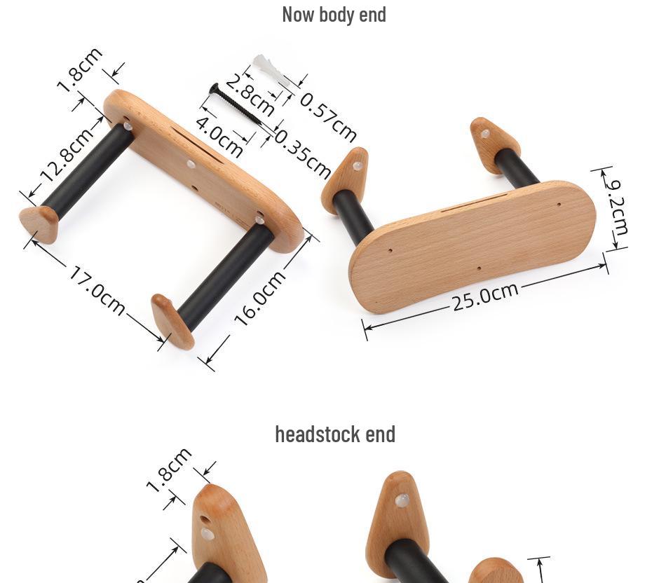 Two-Piece Guitar & Violin Wall Mount Hanger