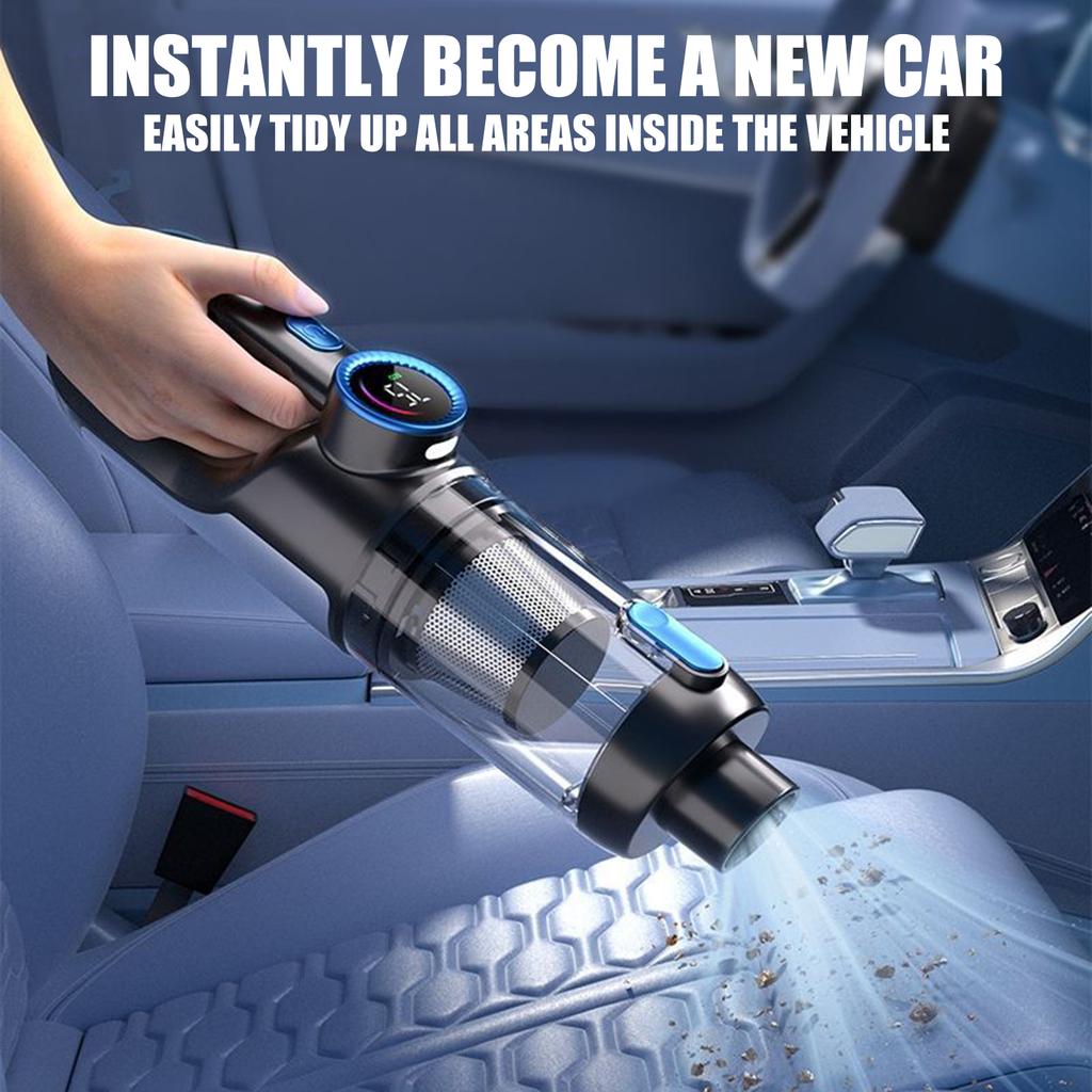 Handheld Cordless Car Vacuum 11000PA Mini Cleaner, Super Suction Power Vacuum Portable and Rechargeable Cleaner