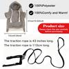Ferret Hoodie Warm Soft Hamster Outfits With Harness Small Animal Ferret Sweater For Bunny Squirrels Chinchilla Chihuahua Pet
