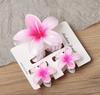 Artificial Plumeria Flower Hair Clip Set with Multiple Sizes for Hair Styling and Decoration Suitable for Various Occasions and Daily Use
