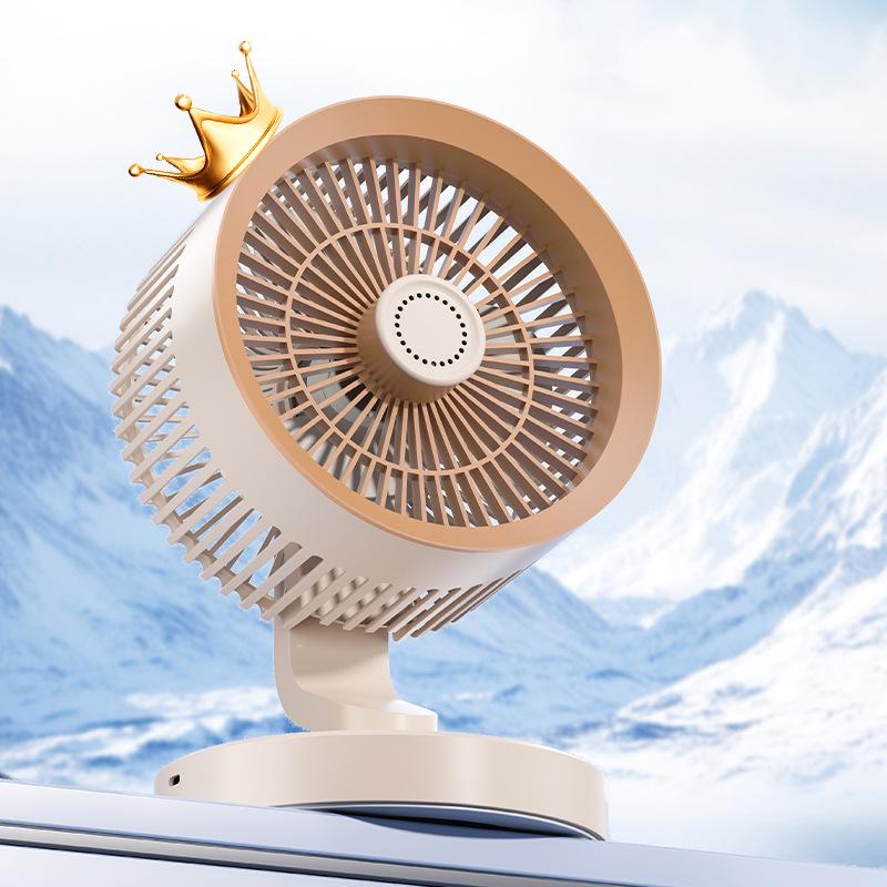 

Wall-Mounted Desktop Fan with Night Light - Strong Wind USB Electric Circulator for Dorms and Homes Oscillating Light Fan фиолетовый