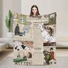 101 Dalmatians Pongo Perdita Coperta Rolly Cani Coperte Plaid in Pile Decorazione Divano Casa Trapunta Leggera Multifunzione
