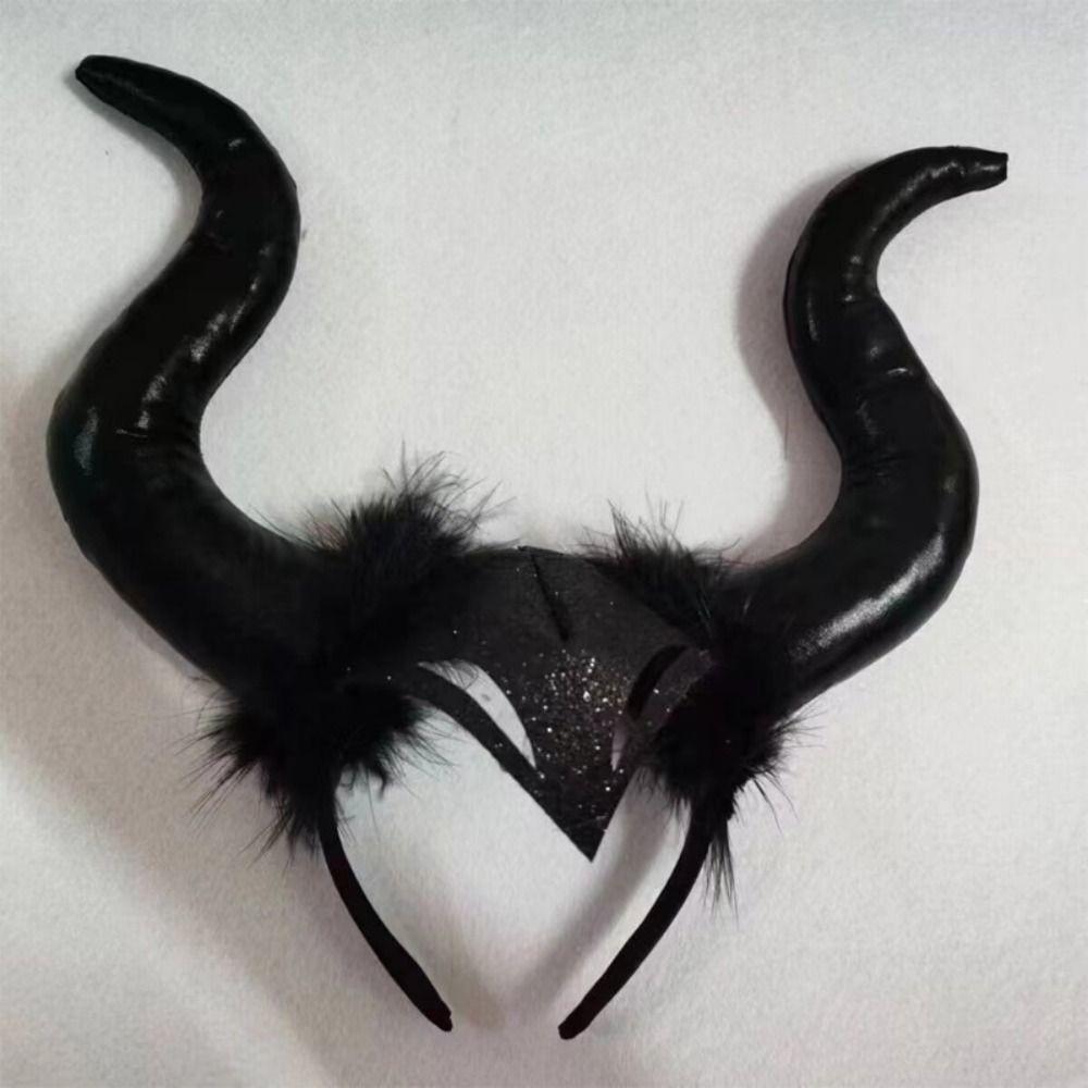 Witch Hair Accessories Halloween Headband Evil Magic Witch Headpiece  Halloween Party