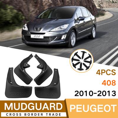 Mud Flaps For Peugeot 408 2010-2013 MudFlaps Front Rear Fender Car