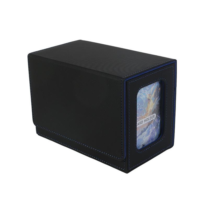 Kartenetui für Sammelkarten 160+ Leder Magnetverschluss Aufbewahrungsbox Magic Kartenhüllen Passend für YuGiOh MTG Sportkarten