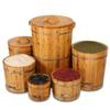 Solid Wood Rice Storage Bucket