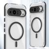 Two-Color Transparent Magnetic Phone Case for Google Pixel 9 Pro XL 5G - Lightweight & Drop-Proof