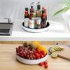 Yikeke Kitchen Rotating Rack: Multi-Function Countertop Tray for Seasonings, Soy Sauce, and Fruit Storage.