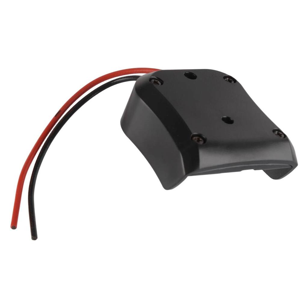 Black Battery Output Adapter Connector Converter Fit For 12V Holder Dock Power Tool