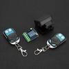 12V Single Channel Remote Control Switch Transmitter Receiver Set 2 Button Learning Code