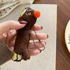Soft Plush Dachshund Keychain Lovely Puppy Key Holder Pendant Fashion Accessory for Backpacks and Gifts Hanging Solution