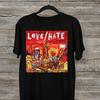Love Hate Black Group In the Red Room Album Cotton T-shirt