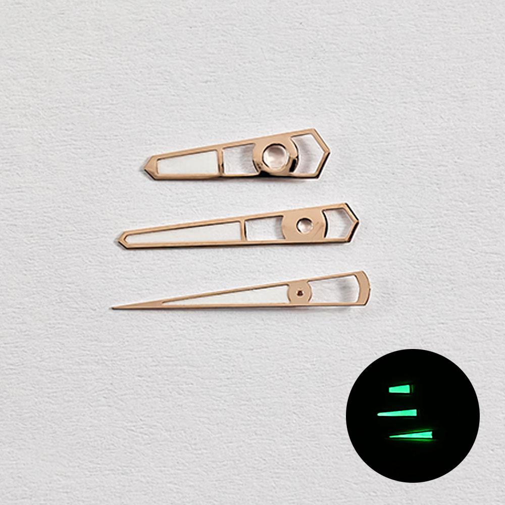 NH35 Watch Hands NH34 NH35A NH36 7S36 4R36 8*12*12.5mm High Quality Green Luminou Needle Gold Silver Rose Gold Pointers