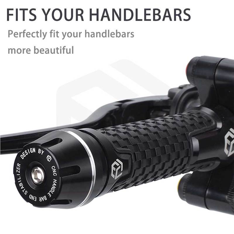 Motorrad Lenkerenden Gewicht Lenkergriffe Kappe Stecker Ausbalanciertes Terminal Für HONDA CB650R CB350 CB300R CB1000R CB750 CB1100
