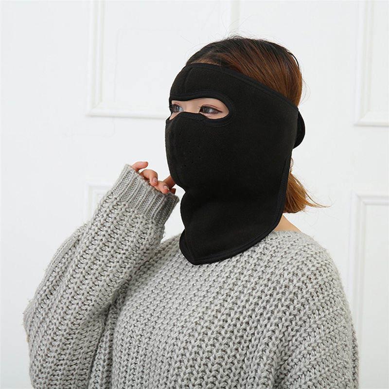 Thermo-Fleece-Sturmhaube, Outdoor-Skimasken, Fahrrad-Cyling-Mützen, Winter-Windstopper-Gesichtshüte