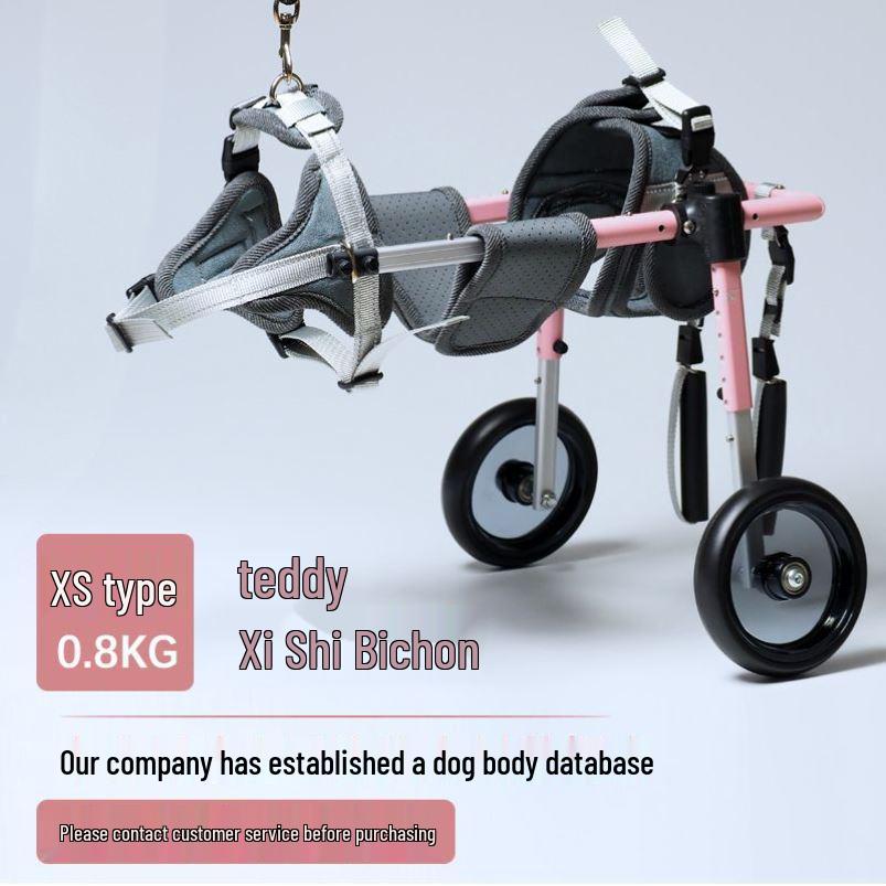 

Складная инвалидная коляска для собак со слабыми или парализованными задними лапами: Улучшенная тележка-помощник для пожилых и инвалидных собак