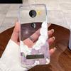Hülle Für Motorola Moto Z4 Play Hülle Ästhetisch Mode Niedliche Katze Astronaut Weiches Silikon Schutzhülle Transparente Handyhülle