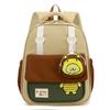 Pattern Toddler Bee Backpack With Lightweight Nylon Cartoon Schoolbag Kids For