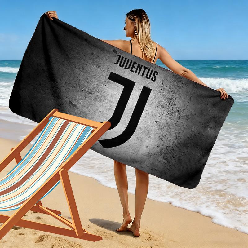 Juventus JJ Print Beach Towel, Large Soft Quick Dry Towel for Beach Camping Swimming