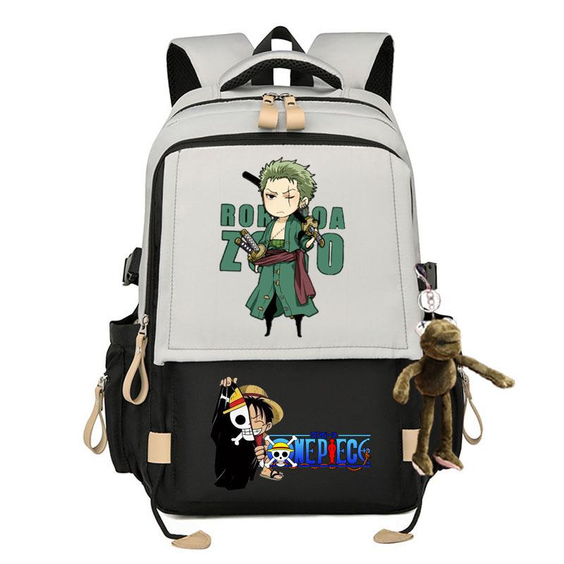 ONE PIECE Backpack Teen Student Large Capacity Fashion Backpack