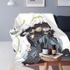 Babymetal Combination  Blanket Flannel Sofa Throw Blanket Lightweight for Home Bedroom Office Throws Bedspread Quilt
