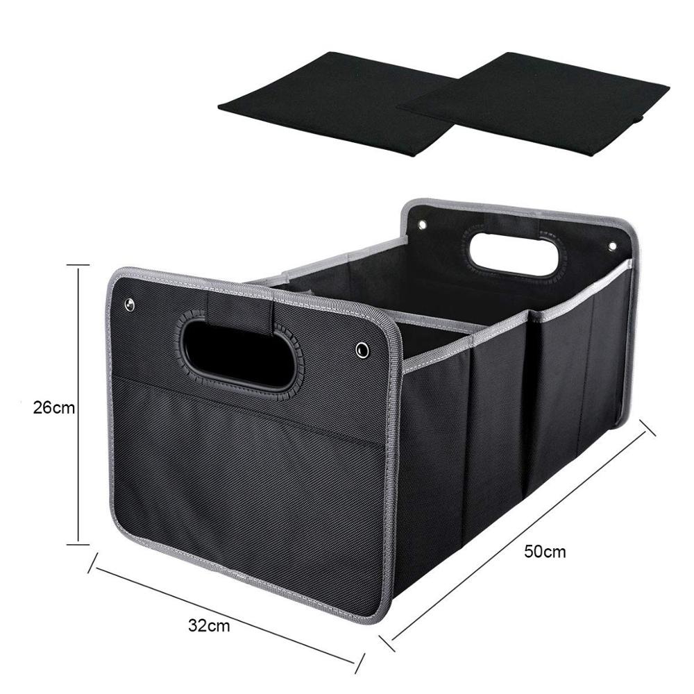 Universal Car Trunk Organizer Box Folding Collapsible Storage Bag Cargo Container Stowing Tidying for BMW X3 X5 E39 E46 E60 E90
