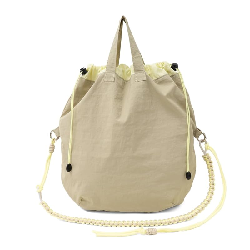 

[VITAFELICE] Vita Felice Paracord 2way bicolor bag ladies nsb-30229z (beige)