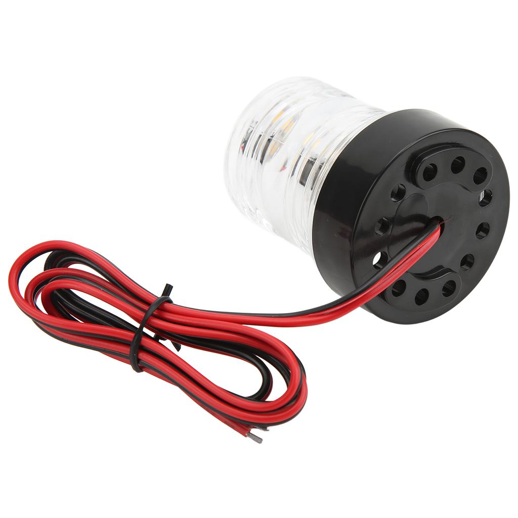 Yacht Signal Light 360 Degrees  Lighting White Light IP66 Protection LED Navigation Light DC 12V‑24V