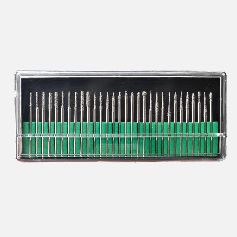 Nail Grinding and Polishing Set with Diamond Ceramic Heads for Nail Removal