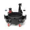5 Gallon Professional Detailing Bucket Dollies Wash Bucket Dollies Detailing Wash Bucket 360 Degree Rotating Wheel Caste