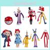 Unik Digital Circus PVC-figur Samling 12-delt Sett Med Base