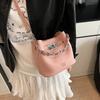 Fashion versatile high-end shoulder bag women's new niche bucket bag commuter messenger bag