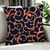 Art MMinimal Leopard Print Cushion Cover Cushion Cover Set Pcs x x x Pillowcase Decorative Sofa Home Decor