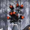 New Scary Maple Pumpkin Branches Halloween Creative Halloween Decor Funny Home Room Decor Fake Plants