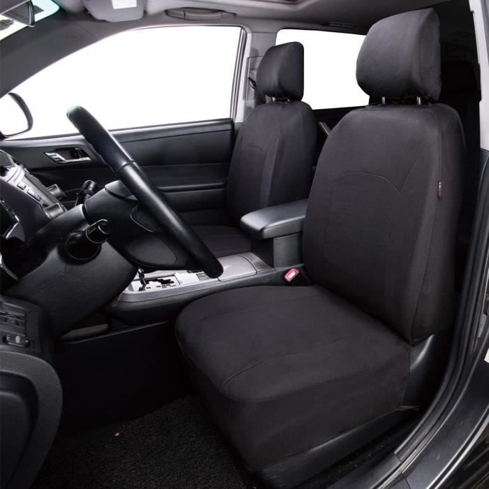 Housse de siège auto - Flying Banner - Universelle - Noir - Compatible airbag - Maille respirante