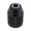 Black Keyless Drill Chuck Self Tightening Precision Self Tightening Versatile Clamping Range Enhanced Knurled Grip