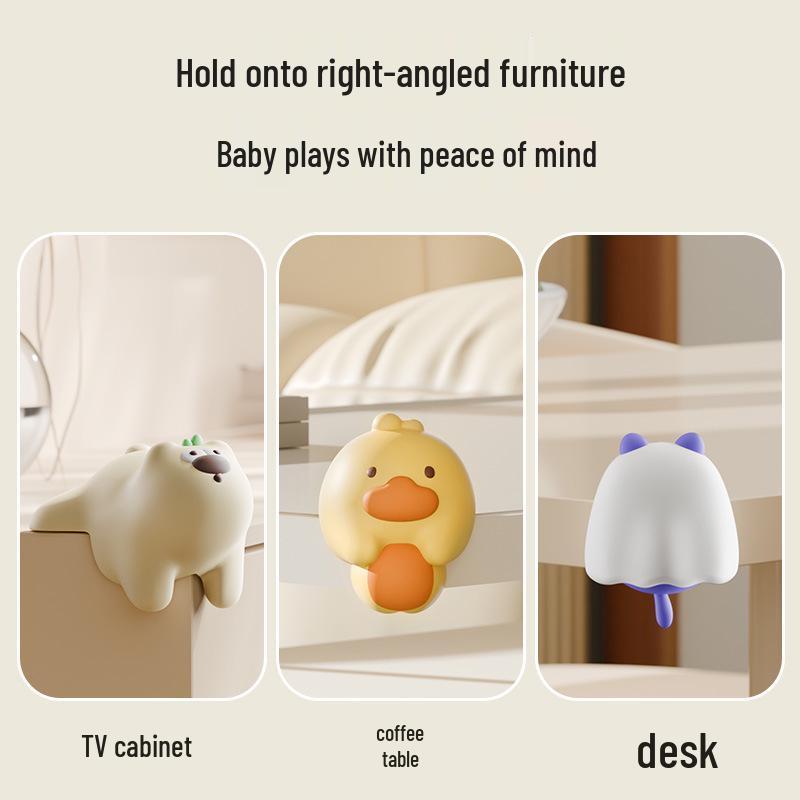 Heart Made Cartoon Silicone Corner & Edge Protector for Children