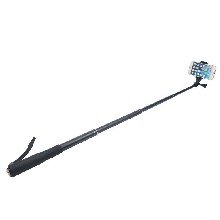 94CM Portable Aluminum Alloy Tripod Selfie Stick with Eccentric Aviation Metal Crossbar
