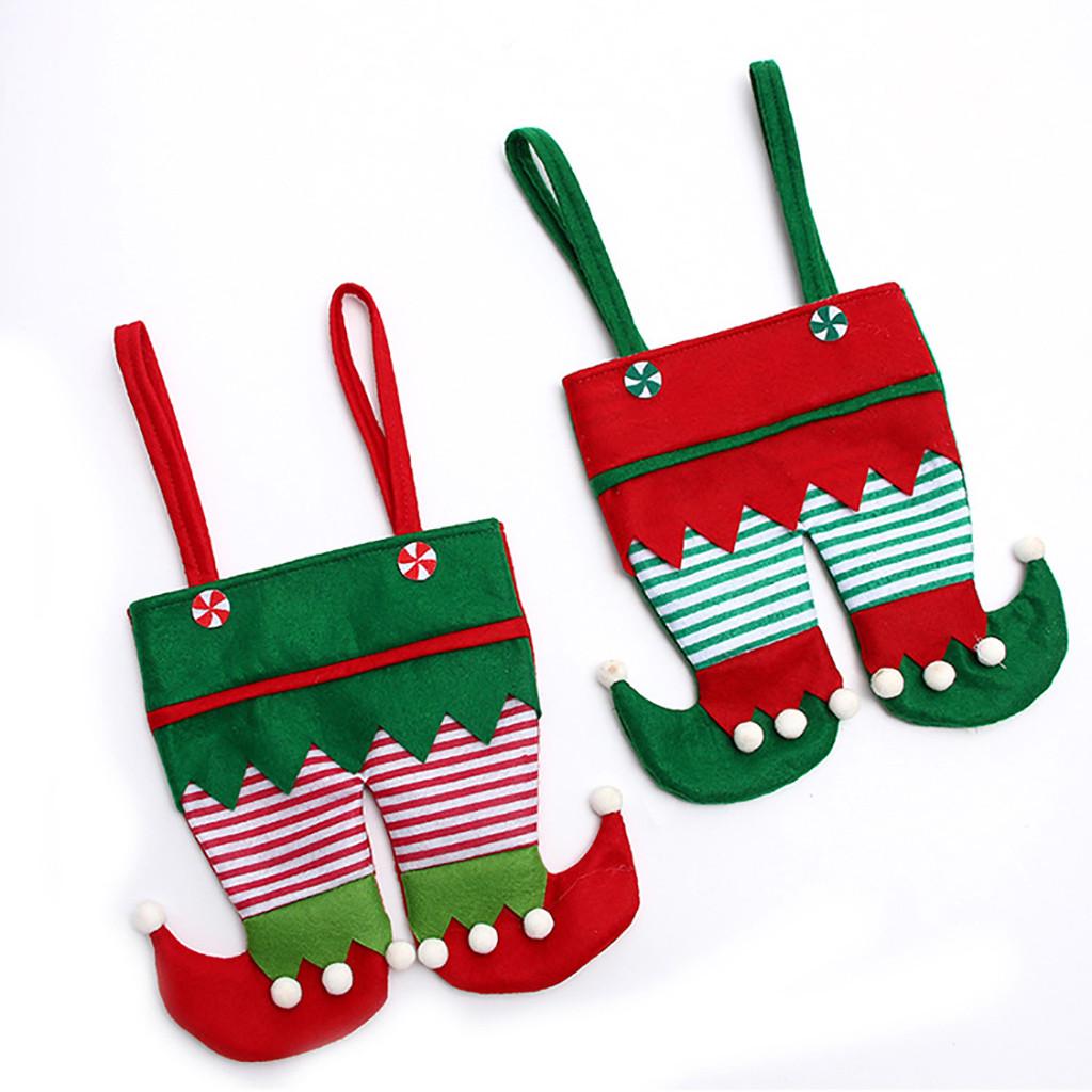 Home Grocery Bag Storage Dispenser Mesh Kitchen Organizer Chirstmas