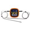 Touchscreens Kitchen Thermometers with Two Probes and Meat Doneness Indicators for Oven and Grills