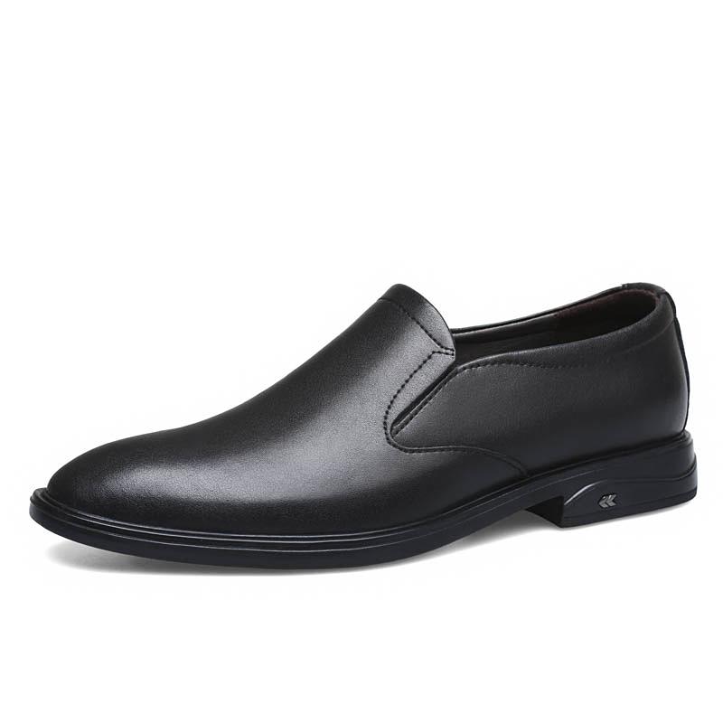 Fashion Fashion Casual Leather Shoes Business Formal Dress Shoes Lace Up Men's Loafers Genuine Leather Male Driving Footwear Moccasins