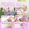 Custom Printed Pilates Fitness Bundle Thick Pilates Mat Pilates Ring and Booty Resistance Band for Home Exercise