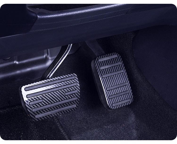 Alloy Rubber Anti-Slip Throttle & Brake Pedal Cover for City, Fit, Crider, Vezel, Greiz, XRV