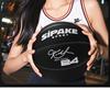 Black and White Suede Leather Basketball, Size 6/7, Non-slip & Sweat-absorbing for Indoor/Outdoor Use