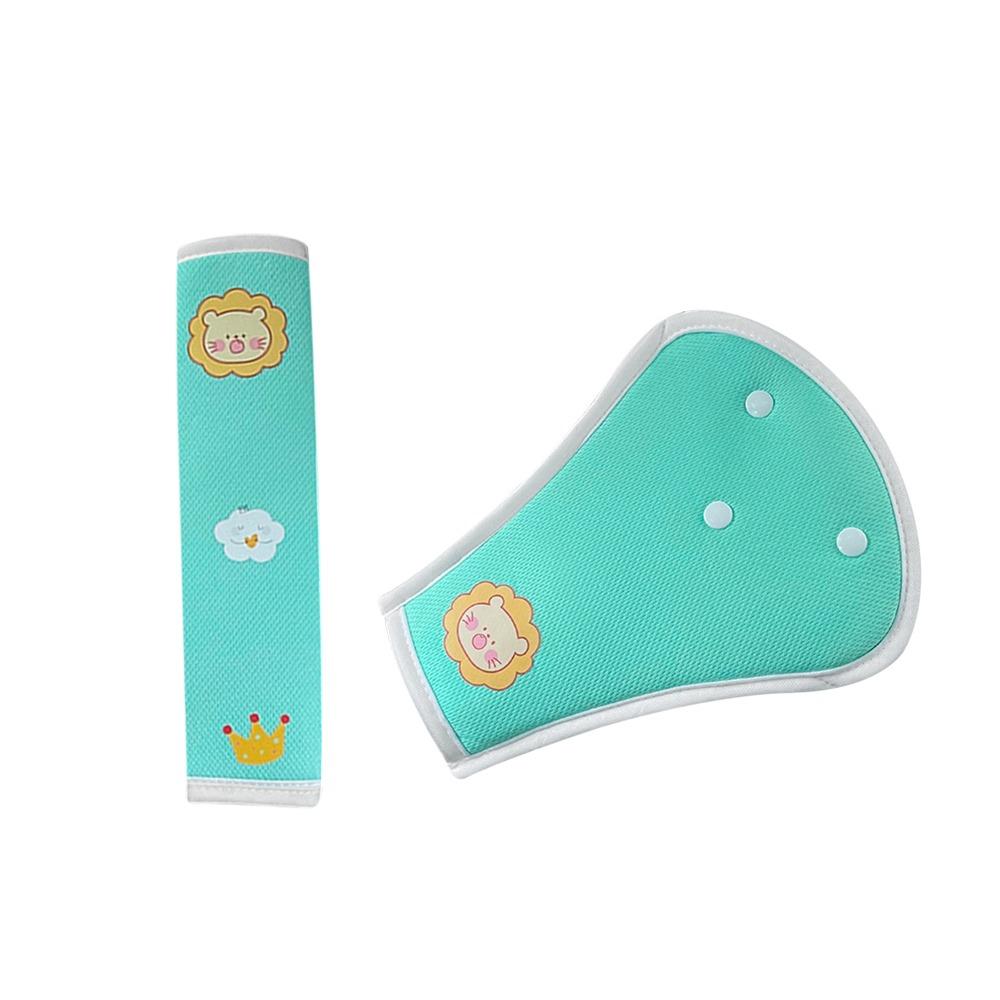 1/2Pcs Adjustable Car Seat Belt Cover Shoulder Protector Soft Shoulder Guard Cartoon Cosy Car Safety Belt Shoulder Pad Kids