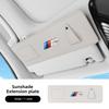 For BMW  LCV62026New Napa Leather Car Sunshade  Holder Valve Cap Decoration For BMW X1 X2 X3 X5 X4 X6 X7 iX3 F20 F10 F07 E70 E46 E90 E92 E60