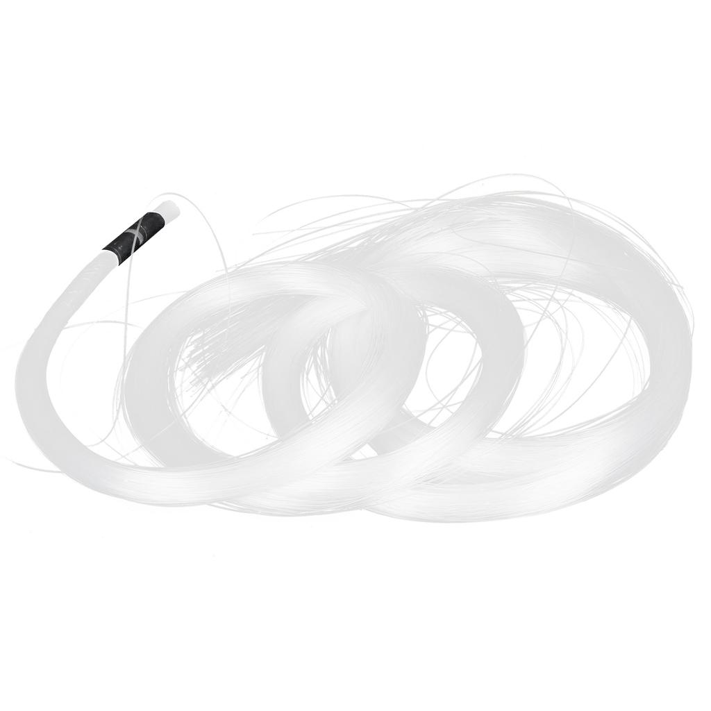 200Pcs 3 Meters Optical Fiber Cable PMMA Plastic Glowing Optical Fiber Curtain Decoration