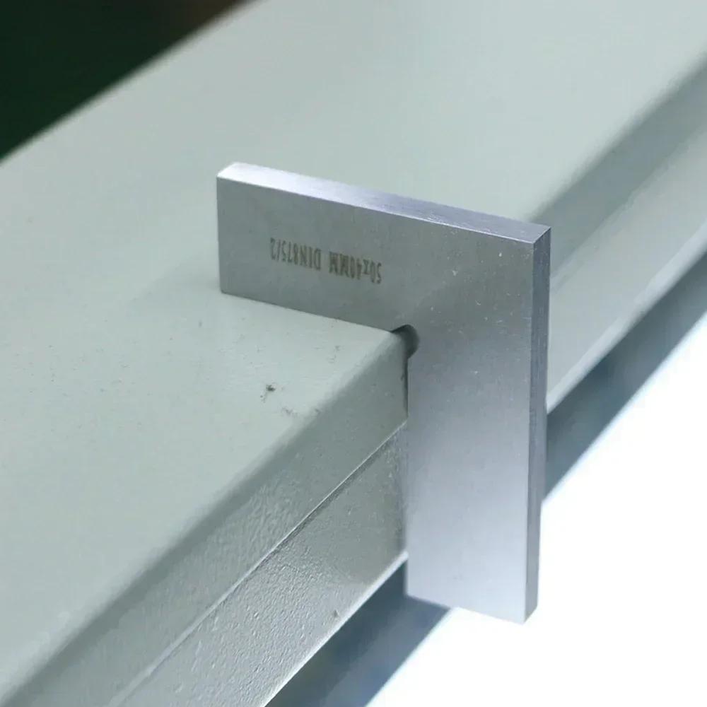 90° Carbon Steel Carpenter Square - Woodworking Measuring Tool (Durable, High-Precision)